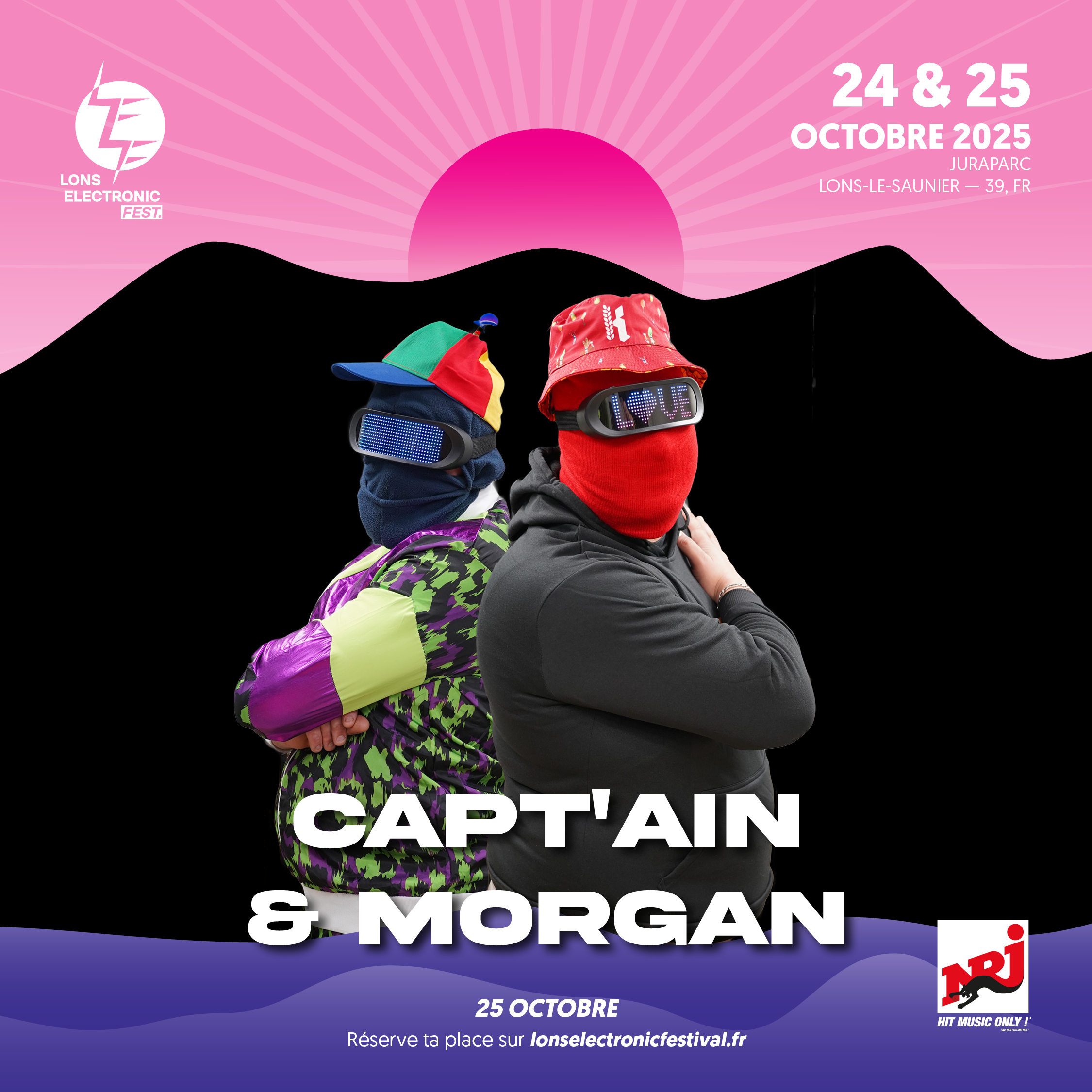 LEF25 — 1-1 — FACEBOOK — CAPT'AIN & MORGAN LONS LE SAUNIER 25-10-2025